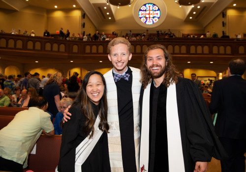 What is the Average Age Range of Members in College Ministries in Central Texas?